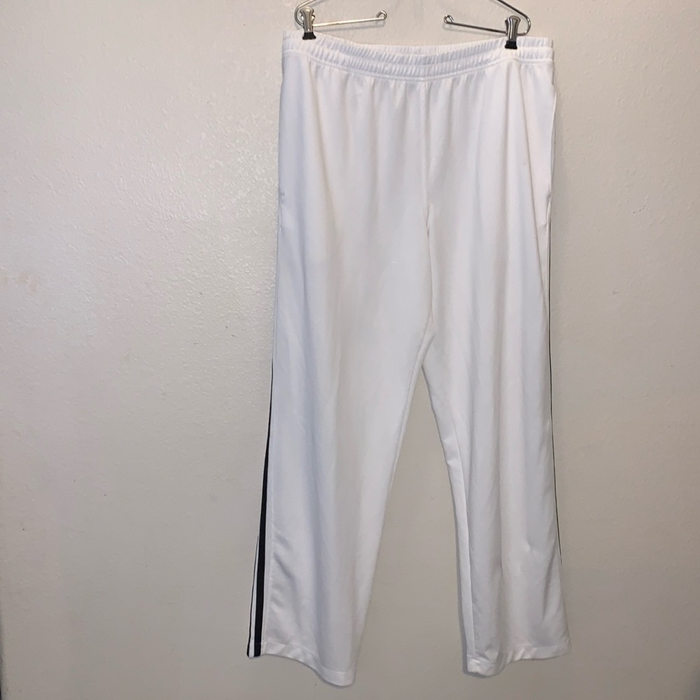 Starbury Men’s White Basketball Athletic Sweatpants Pockets